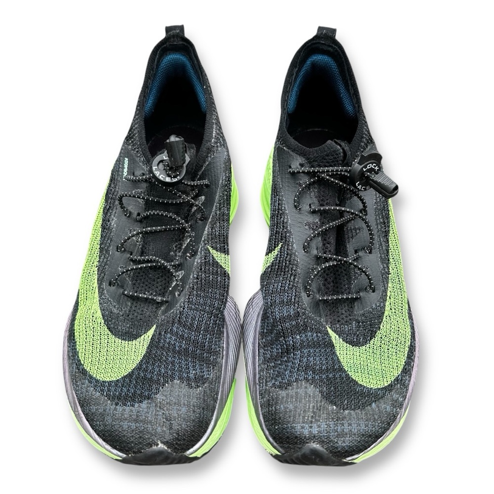 Nike Air Zoom Alphafly Next% Black Electric Green CI9925-400 Lime Blast